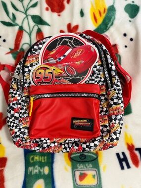 NWOT LMQ Kids Red Backpack